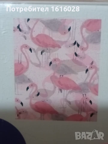 Диамантен 5D гоблен Фламинго.