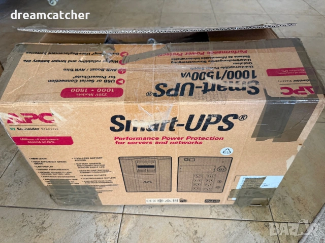 UPS APC Smart-UPS C, 1500VA/900W, Line Interactive, Tower, снимка 9 - UPS захранвания - 54152382