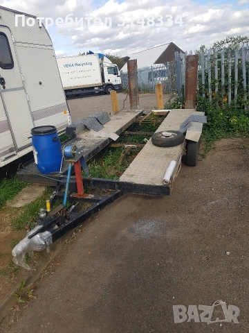 Солодна платформа за кола. 3500кг.4 нови гуми. , снимка 3 - Ремаркета - 53971707