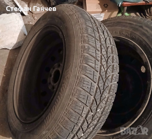 4 бр. зимни гуми с джанти 195/65 R15 от Ситроен Пикасо, снимка 8 - Гуми и джанти - 54016727