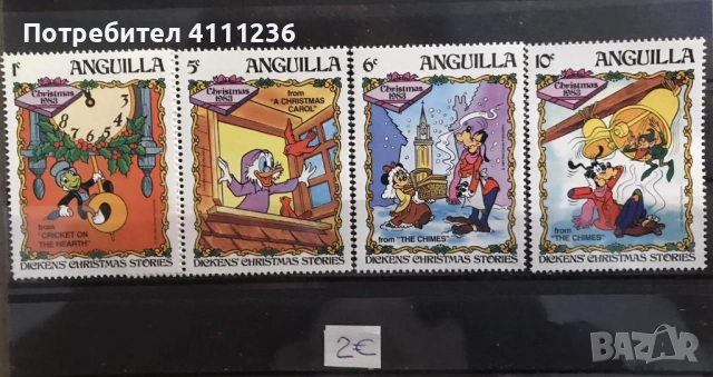 Светът на Дисни , снимка 7 - Филателия - 53965509