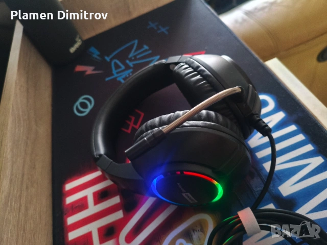 геймърски слушалки Lenovo Services 7.1, снимка 2 - Слушалки за компютър - 54003936