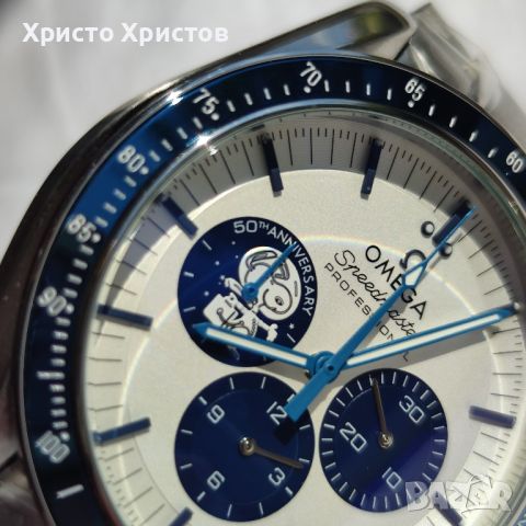 Мъжки часовник Omega Speedmaster 50th Anniversary Snoopy: The Beagle has Landed!

, снимка 5 - Мъжки - 41633052