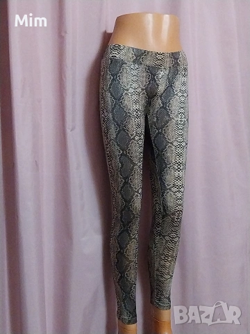 S Дамски клин змийски принт, снимка 3 - Клинове - 53662354