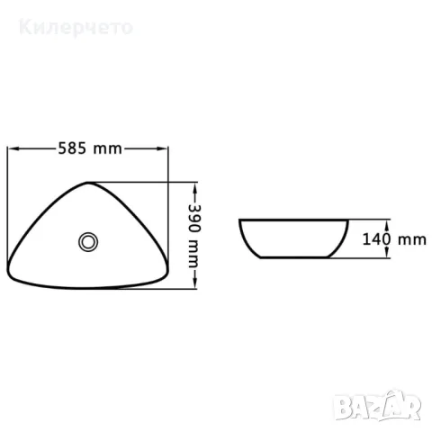 Черна керамична мивка, снимка 4 - Мивки - 47087768