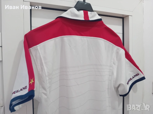 Оригинален екип на Англия - 2004г., снимка 3 - Футбол - 51750124