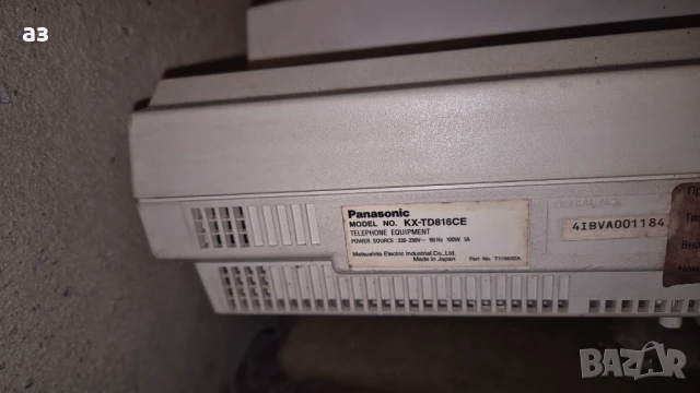  Цифрова телефонна централа PANASONIC KX-TD816CE, снимка 3 - Стационарни телефони и факсове - 51182325