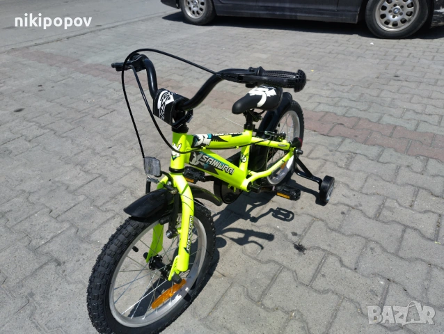 PASSATI Велосипед 16" SAMURAI жълт, снимка 7 - Велосипеди - 53558802
