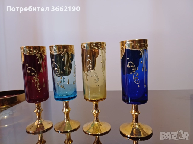 Чаши Мурано, снимка 4 - Декорация за дома - 52586469