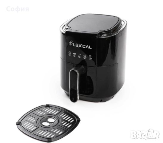 Фритюрник с горещ въздух Lexical Airfryer (001) - 2 цвята, снимка 5 - Фритюрници - 45635641