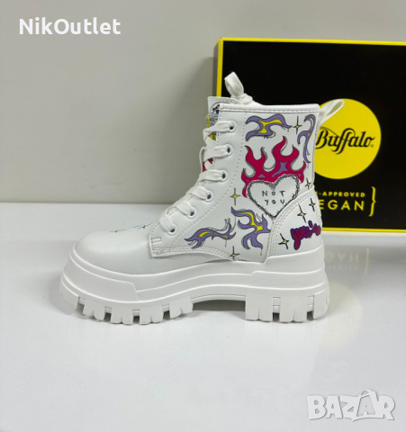 Buffalo Aspha Rld Laceup Mid , снимка 2 - Дамски боти - 44940985