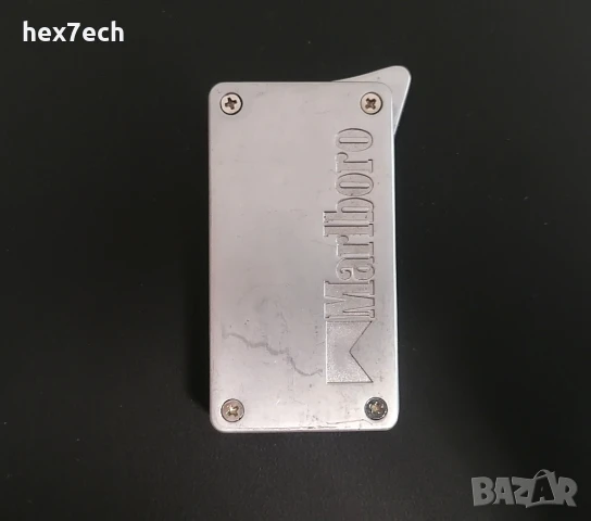 ❤️ ⭐ Метална Запалка Marlboro сребриста ⭐ ❤️