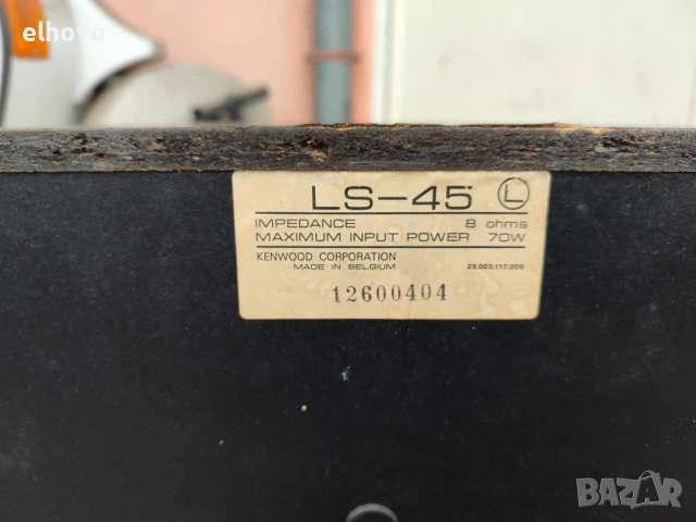 Тонколони Kenwood LS-45#2, снимка 4 - Тонколони - 53900275