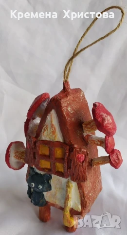 Къщичката на Баба Яга., снимка 5 - Декорация за дома - 51272059