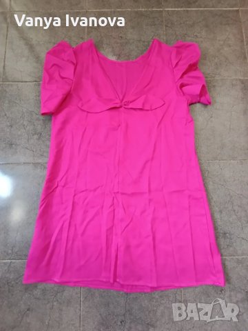 Shein цикламена рокля , снимка 5 - Рокли - 50045411
