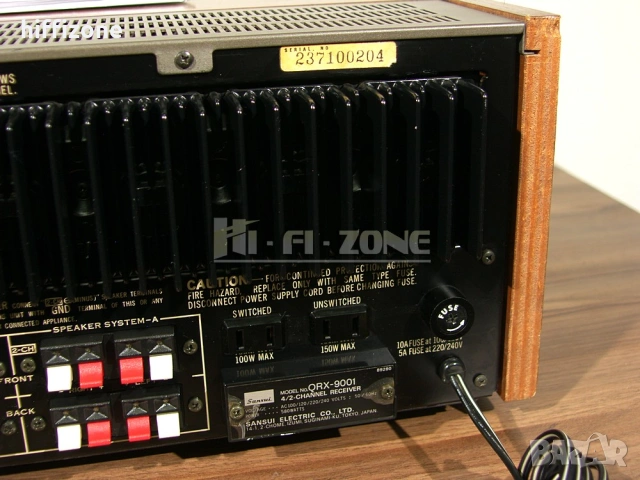 Ресивър   Sansui qrx-9001 /2 , снимка 13 - Ресийвъри, усилватели, смесителни пултове - 54041047