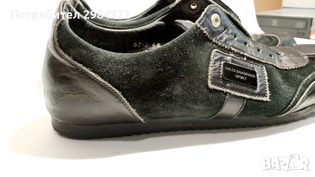 Кожени обувки DOLCE AND GABBANA оригинал номер 43 Стелка 29см, снимка 2 - Дамски ежедневни обувки - 53436544