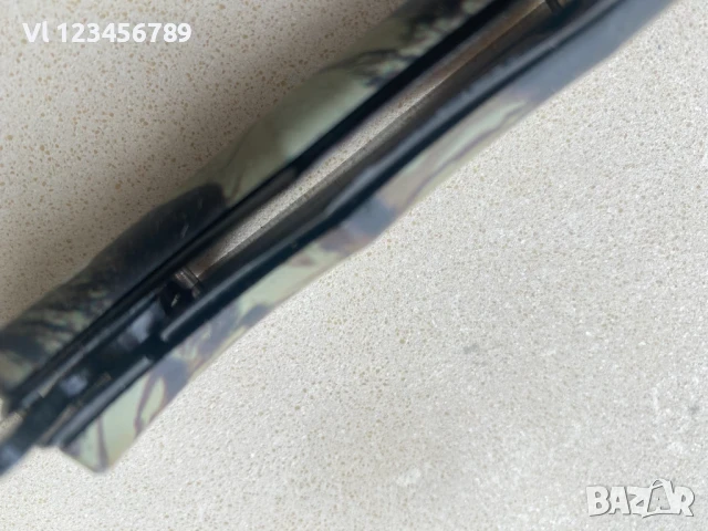 Сгъваем полуавтоматичен нож Columbia / 80х195см / , маскировъчен, снимка 5 - Ножове - 50834728