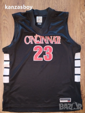 nike jordan rare vintage cincinnati bearcats - мъжки колекцинерски потник ОТЛИЧЕН 2ХЛ, снимка 6 - Тениски - 52540199