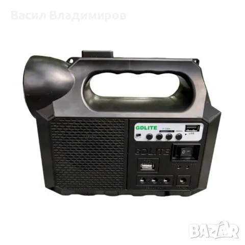 Мобилна соларна система GD-8017 Music, снимка 3 - Къмпинг осветление - 48446612