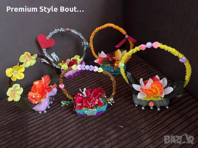 кошници с цветя, снимка 13 - Декорация за дома - 53645147