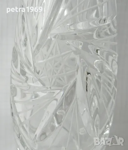 Кристални вази, снимка 4 - Вази - 49679498