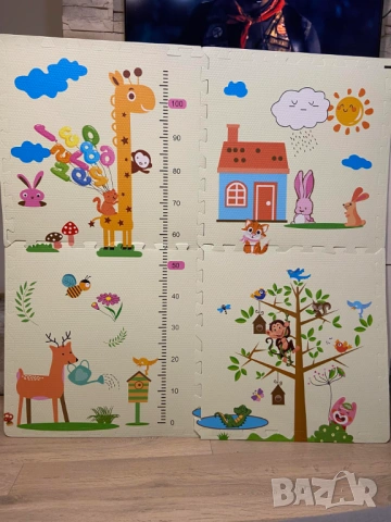 Мек пъзел за пода с картинки, идеален за занимателна дейност., снимка 7 - Други - 53663564