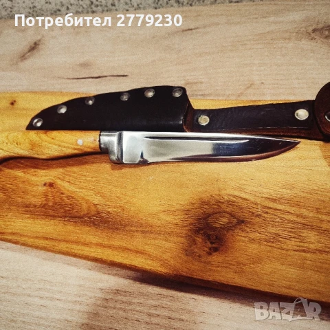 Стар масивен и здрав нож, снимка 4 - Други ценни предмети - 51427164