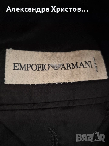Emporio Armani Елегантно Мъжко сако - 48 размер, снимка 6 - Сака - 53910449