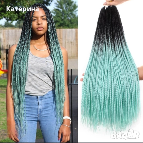 Правя плитки с видлон и канекалон, снимка 6 - Фризьорски услуги - 51750571