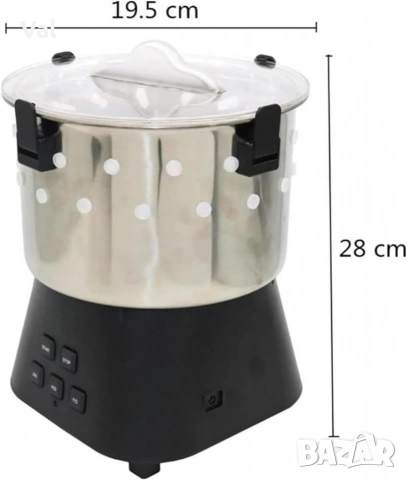 Машина за скубане на пъдпъдъци 12V, 220V 15W, снимка 6 - Други стоки за дома - 53761420