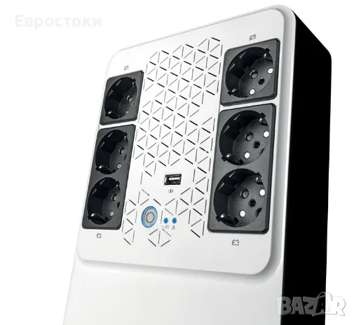 UPS Legrand KEOR MULTIPLUG изход 6xSchuko, линейно-интерактивен източник на непрекъсваемо захранване, снимка 3 - Друга електроника - 46943759