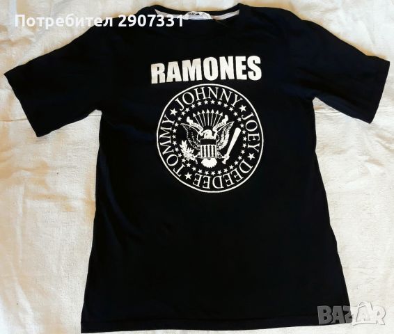 Тениска групи Ramones, снимка 1 - Тениски - 46105422