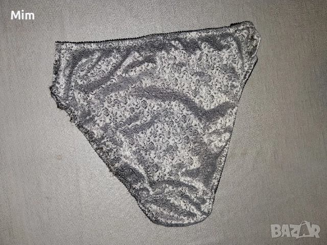 Jackie 44 Сребриста бикина с релефни цветя , снимка 5 - Бельо - 51842292