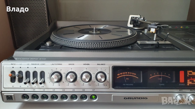 GRUNDIG HI FI STUDIO RPC 310 Vintage + тонколони Compact Box 250a, снимка 8 - Ресийвъри, усилватели, смесителни пултове - 53936267
