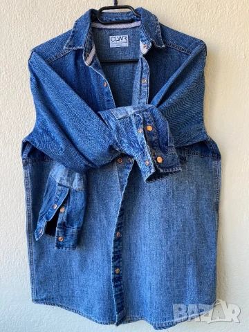 Мъжко дънково яке - М, снимка 7 - Якета - 48354368