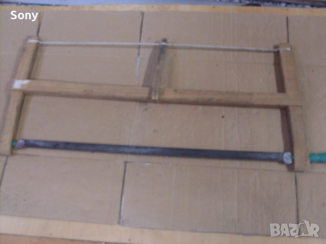 Стар български инструмент- бичкия, пелка, трион., снимка 2 - Антикварни и старинни предмети - 52580882