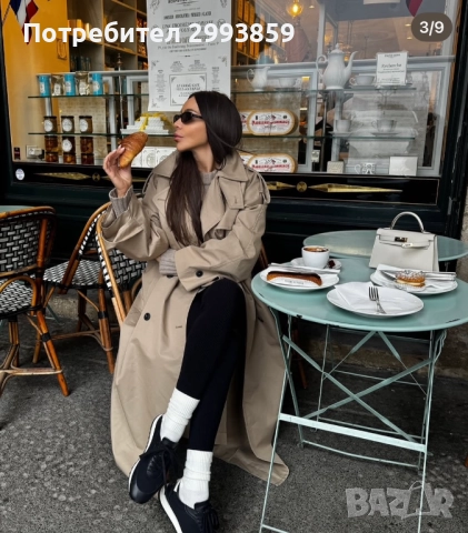 чанта Ермес Mini Kelly 19*Кели*HERMES KELLY 19 CRAIE Epsom Gold Hardware, снимка 2 - Чанти - 42350028