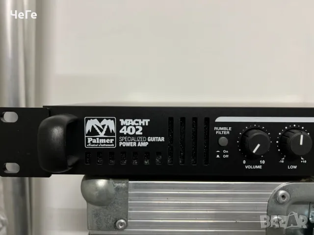 Palmer Macht 402 power amp for electric guitar, снимка 3 - Китари - 46935555