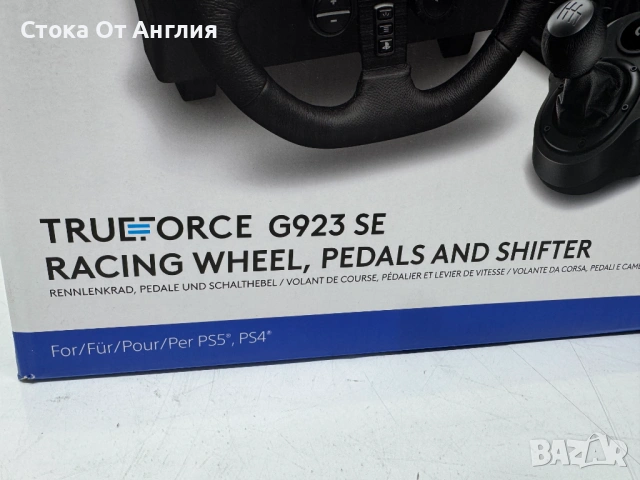 Волан - Logitech TRUEFORCE G923 SE COMBO PS4/PS5/PC, снимка 9 - Други игри и конзоли - 53897075