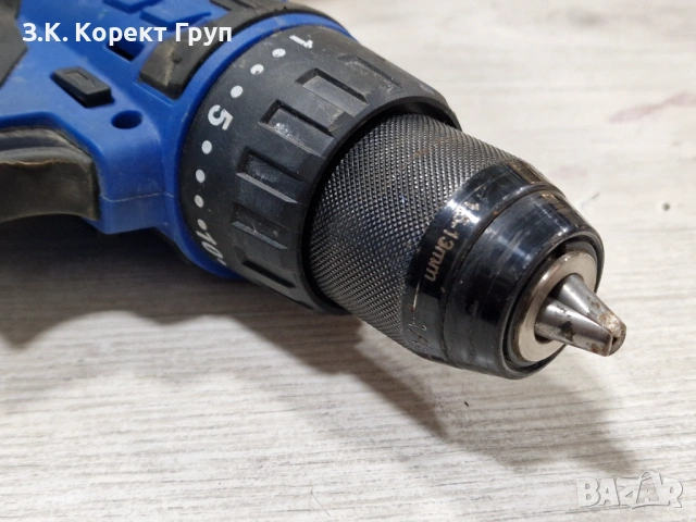 Винтоверт Scheppach C-DTB74/1-X + зарядно , батерия, аксесоари / куфар, снимка 9 - Винтоверти - 53918544