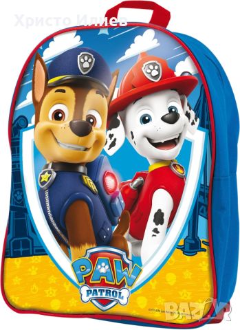 Раница Paw Patrol с Комплект за рисуване Пес Патрул, снимка 5 - Раници - 46799518