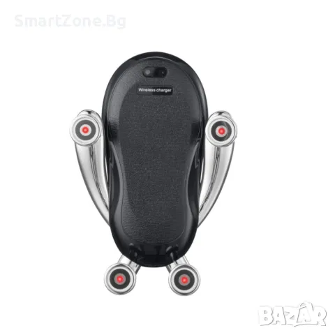 Електрическа стойка за смартфон K86 с безжично зареждане, снимка 3 - Друга електроника - 49652860