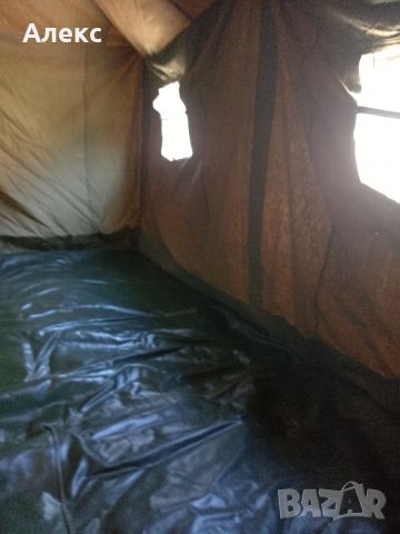 Военна офицерска палатка с гумиран под, снимка 8 - Екипировка - 45545295
