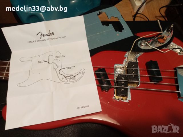 Sunn Mustang P bass by FenderMIC 1991 г. Бас китара и куфар Fender 1970.. , снимка 2 - Китари - 43513286