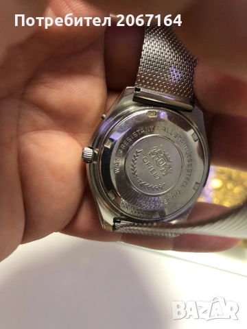 Часовник Orient crystal 27 jewels, снимка 8 - Мъжки - 51800444