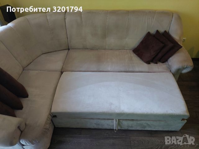 Продавам ратегателен диван ъглов 270/195, снимка 2 - Дивани и мека мебел - 45492291