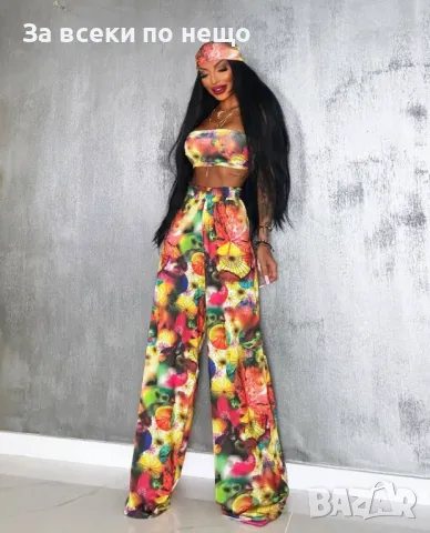 Дамски Комплект С 3 Части🔝Дамски Сет С Три Части🔝Дамски Екип - Налични Различни Цветове Код LFS469, снимка 4 - Комплекти - 50245734