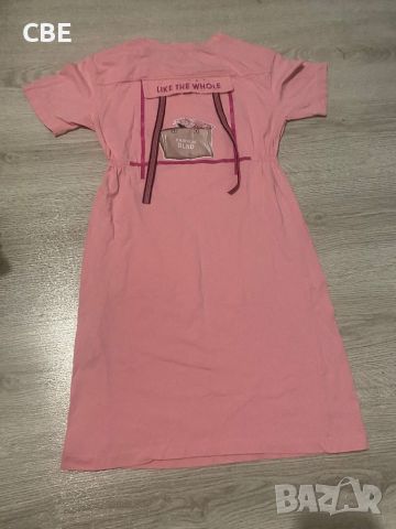 Уникална, детска розова  рокличка , снимка 4 - Детски рокли и поли - 45425767