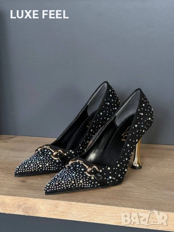 GUCCI 💎 Дамски Обувки , снимка 9 - Дамски обувки на ток - 53359711